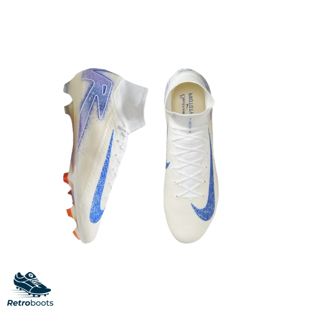 Nike Mercurial Superfly 10 Elite FG HJ9293-100 Weiß/ Blau