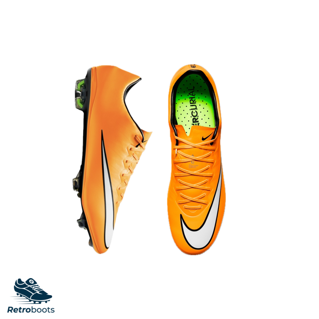 Nike Merucial Vapor X Elite FG 648553-800 Orange/ White