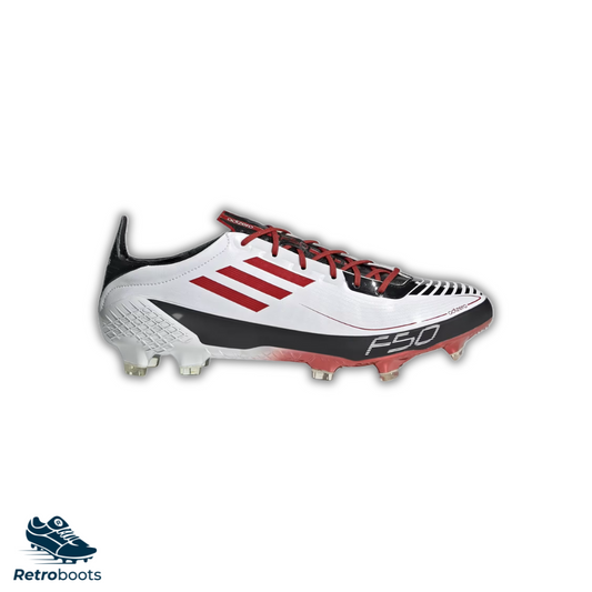 Adidas F50 Ghosted Adizero FG 11TS FX0237 White/ Red&nbsp;