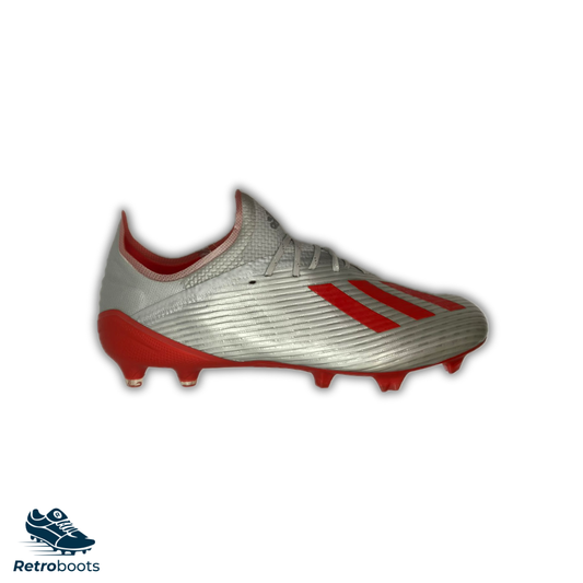 Adidas X 19.1 FG F35315 Grau/ Rot